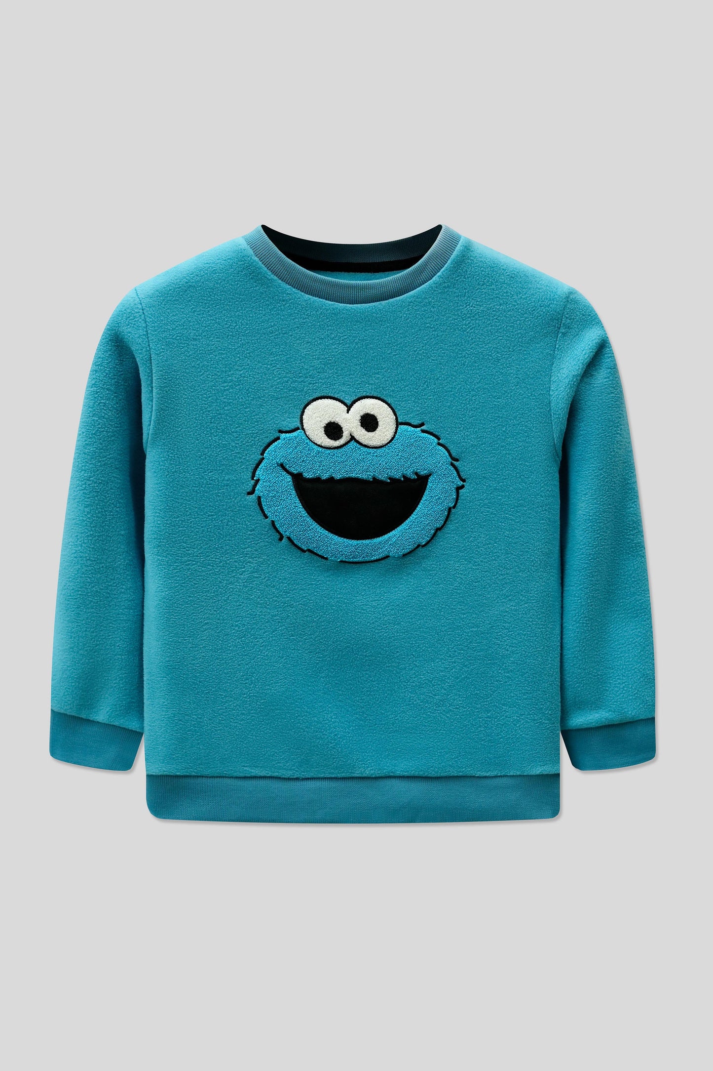 Boys’ Shenal Embroidery Sweatshirt - Ethereal Blue