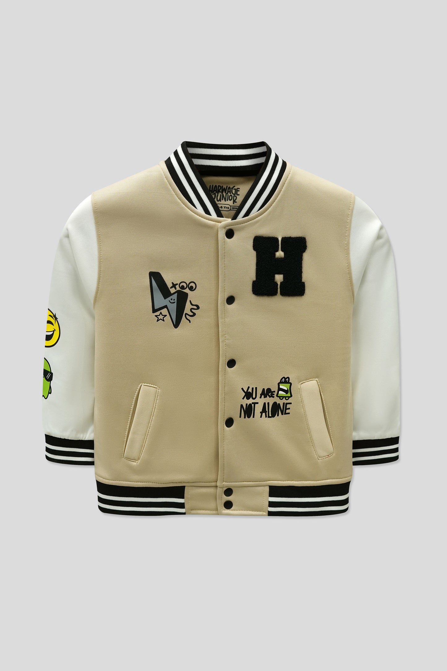 Boys’ Baseball Jacket - Turtledove