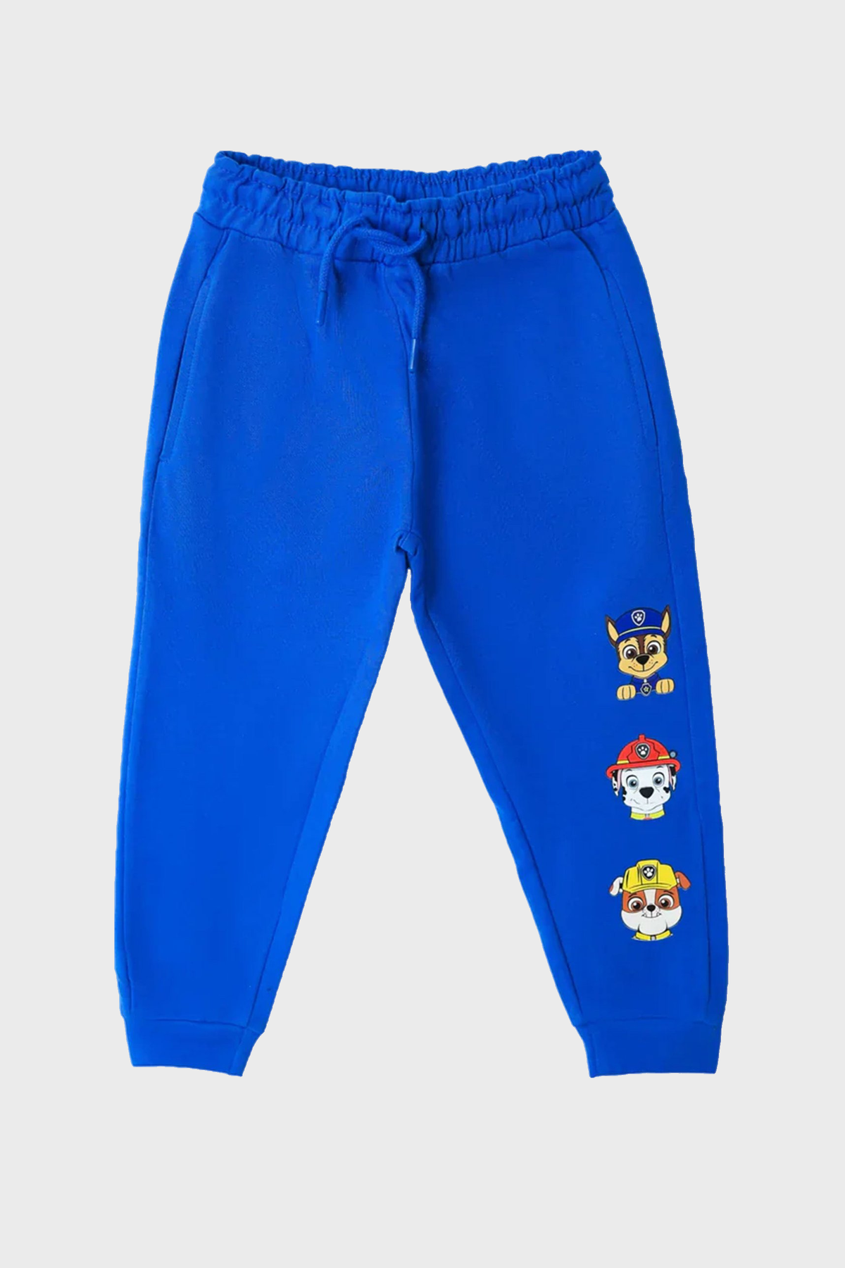 Little Boys' Terry Fleece Trousers -  Lapis Blue