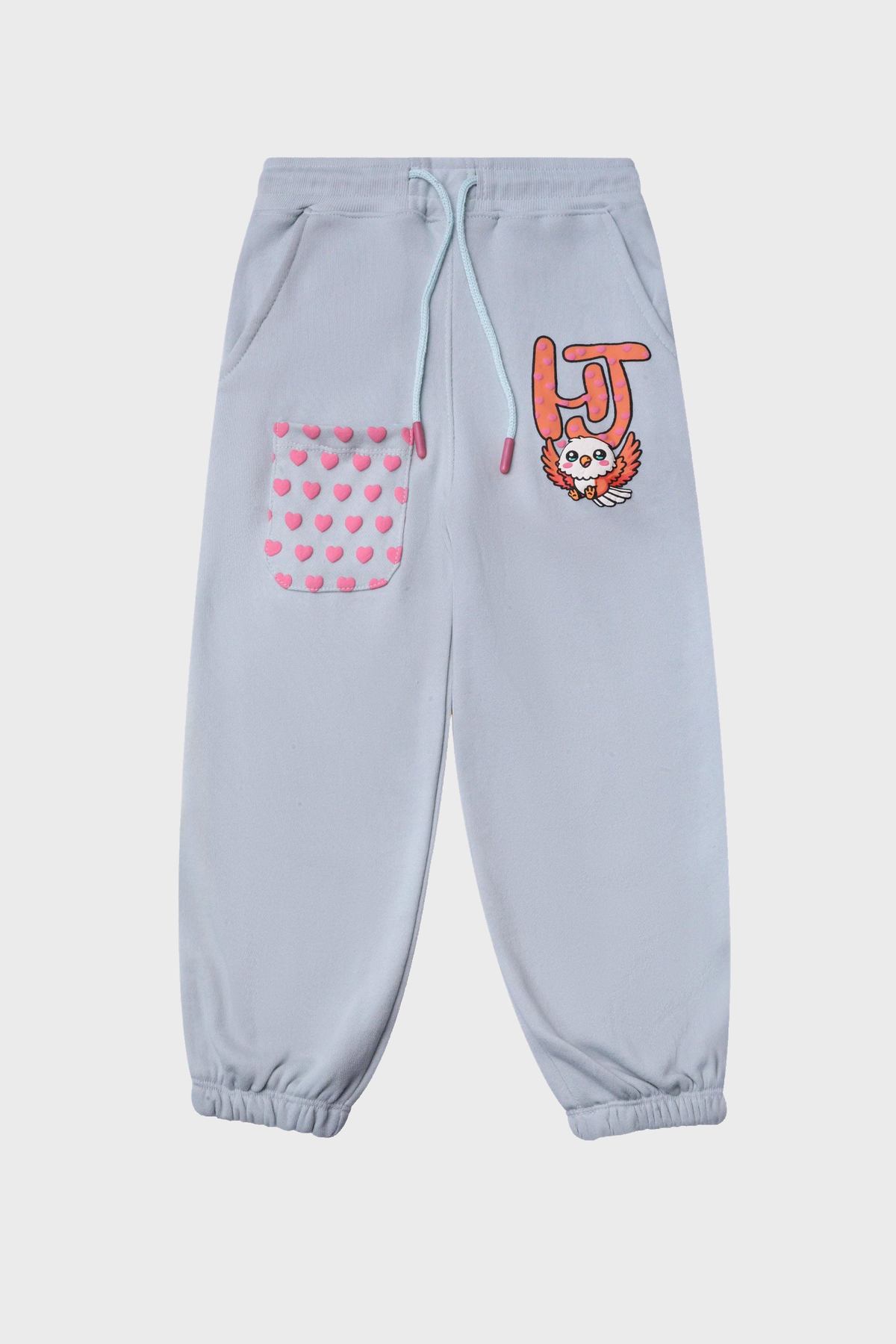 Little Girls Jogger Trouser - Storm Grey