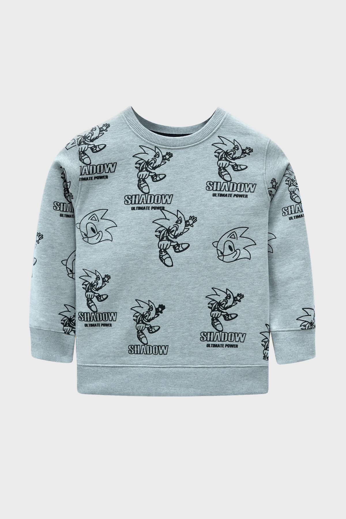 Little Boys Rotary Print Sweatshirt – Haider Grey