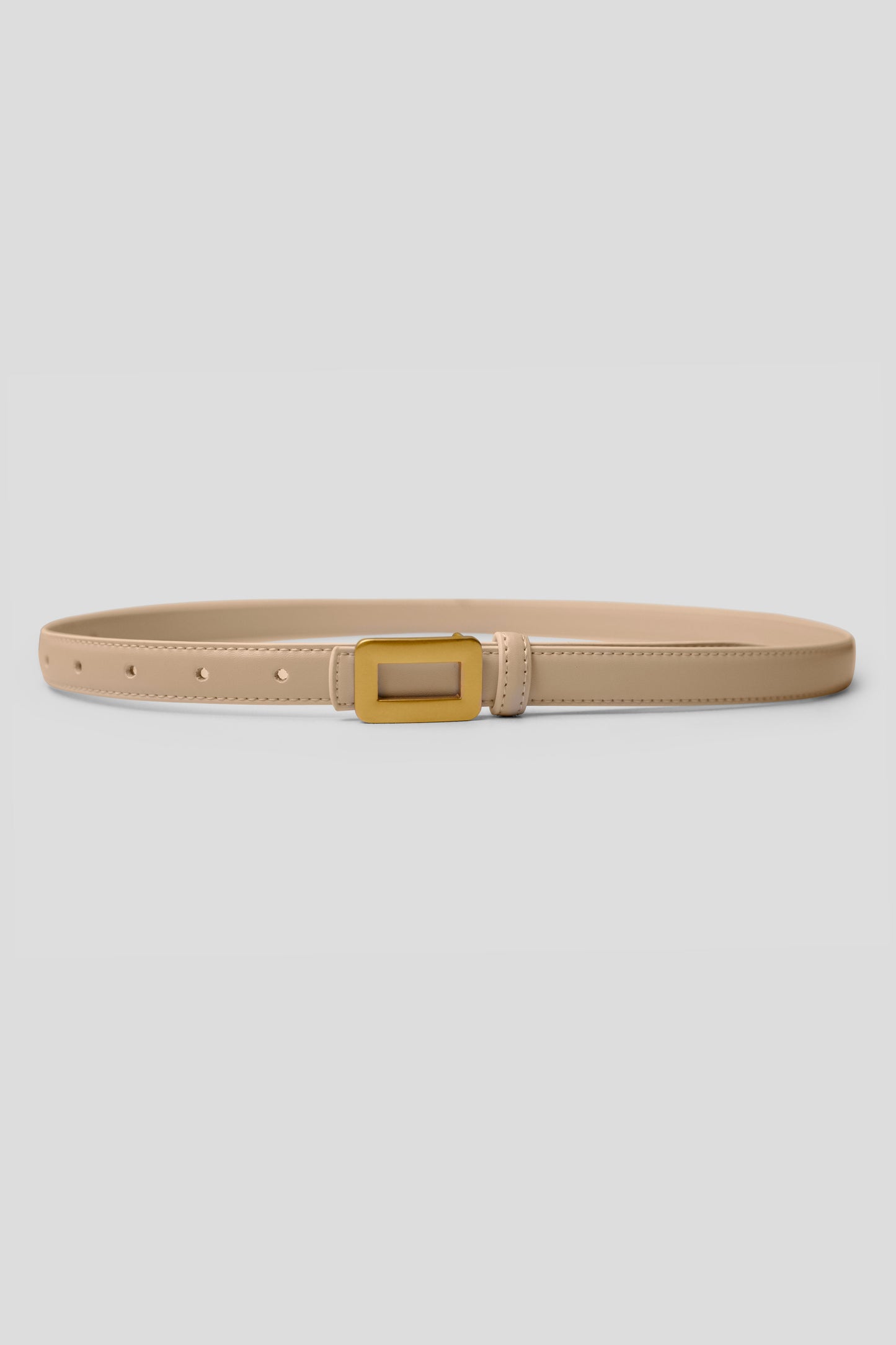 Women Waist Lock Belt - Ivory
