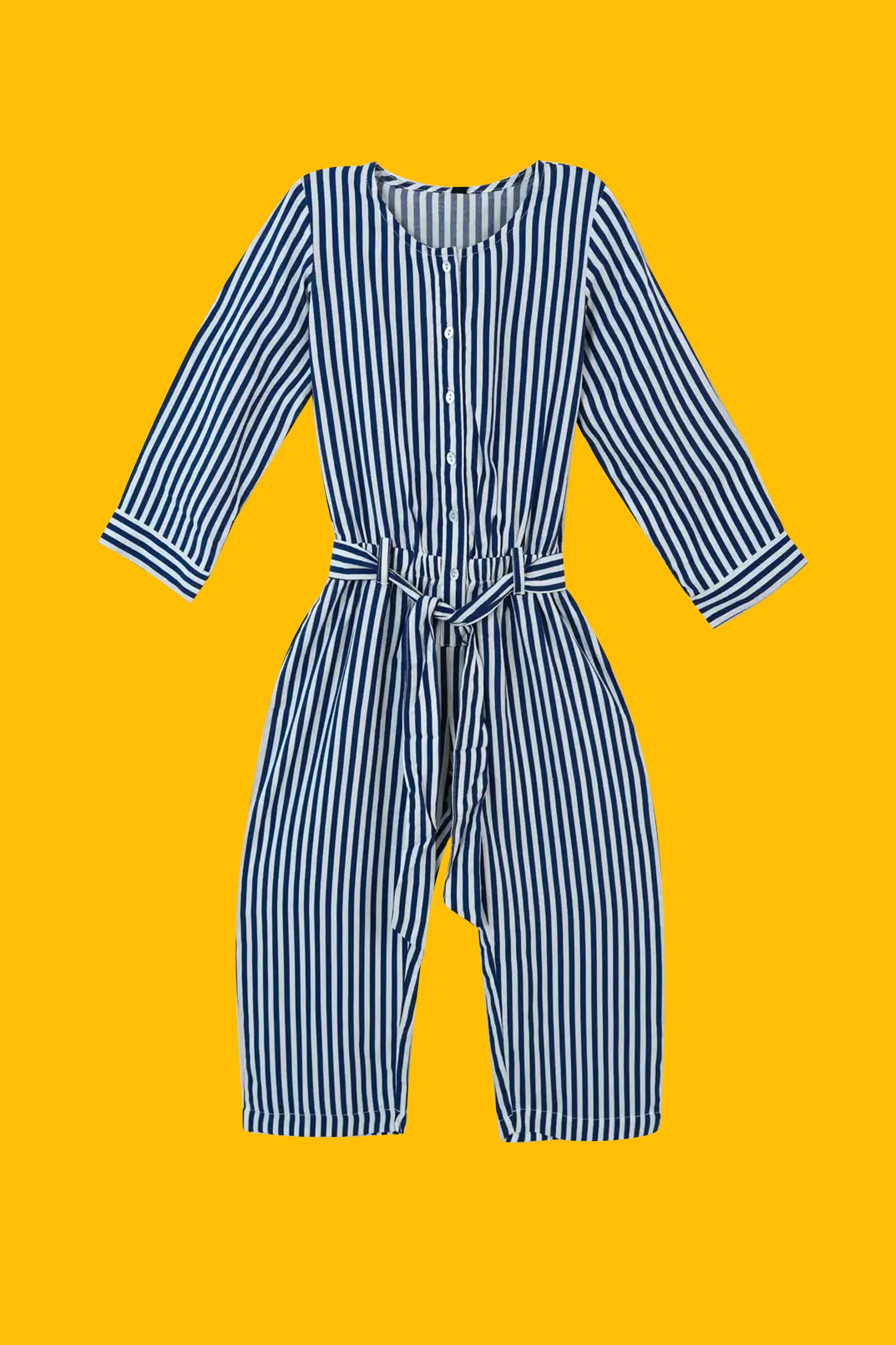 Little Girls' Polyester Jumpsuit -  Blue