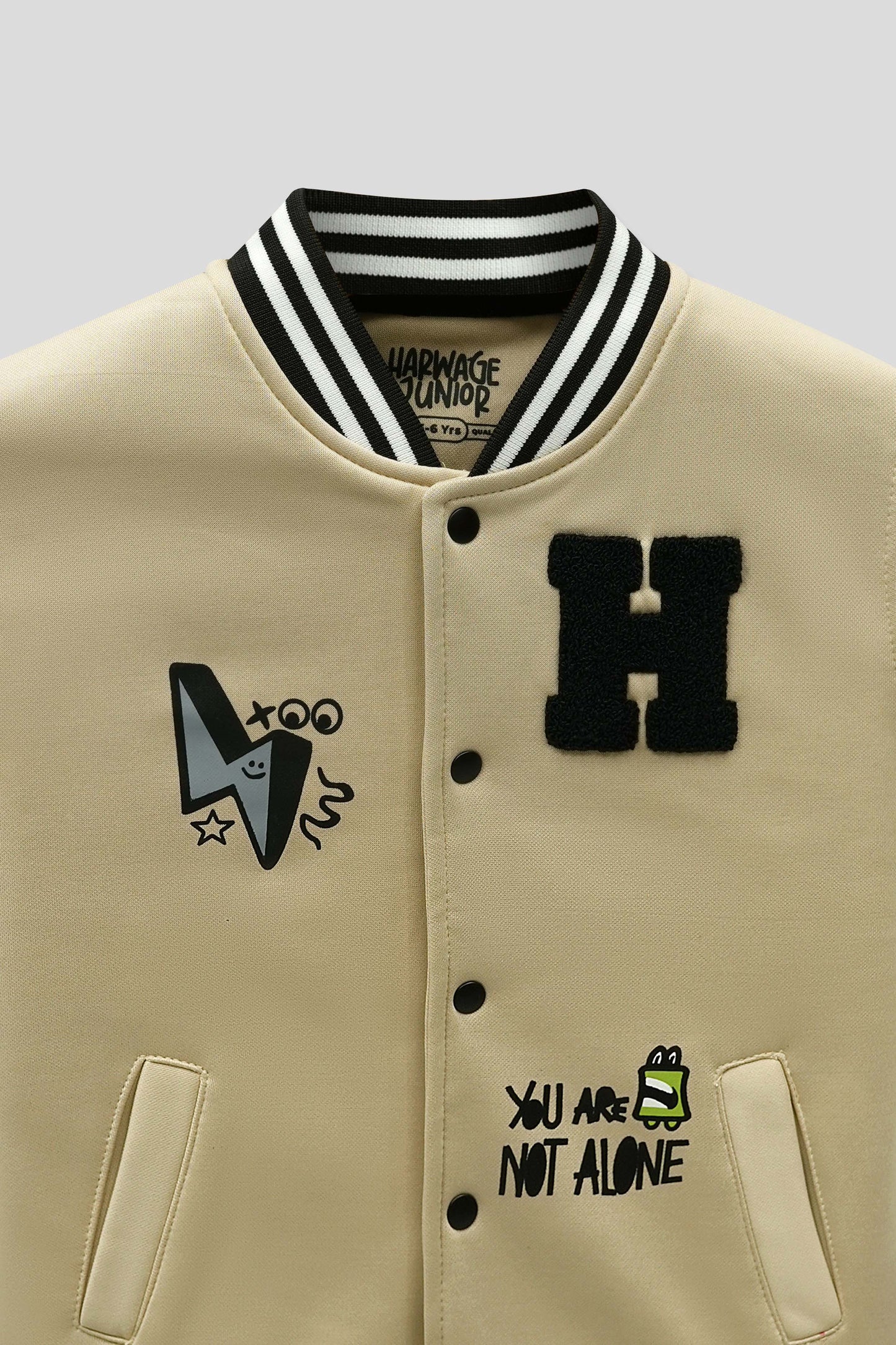 Boys’ Baseball Jacket - Turtledove