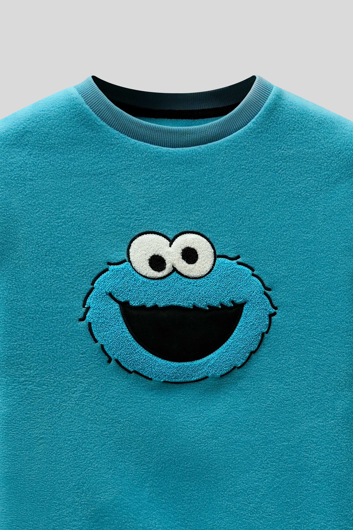 Boys’ Shenal Embroidery Sweatshirt - Ethereal Blue