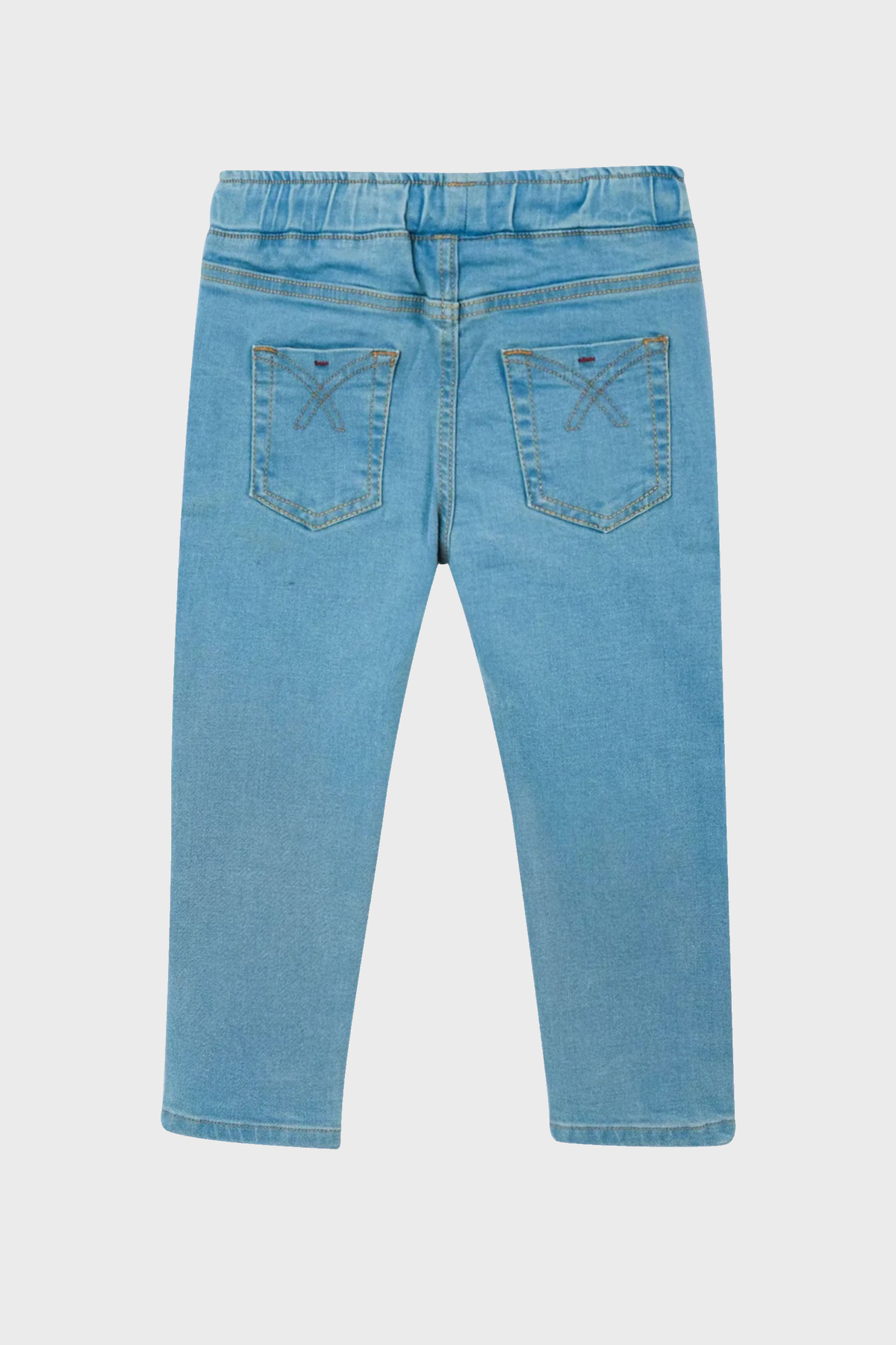 Little Girls' Straight Fit Denim Jeans - Light Blue