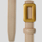 Women Waist Lock Belt - Ivory