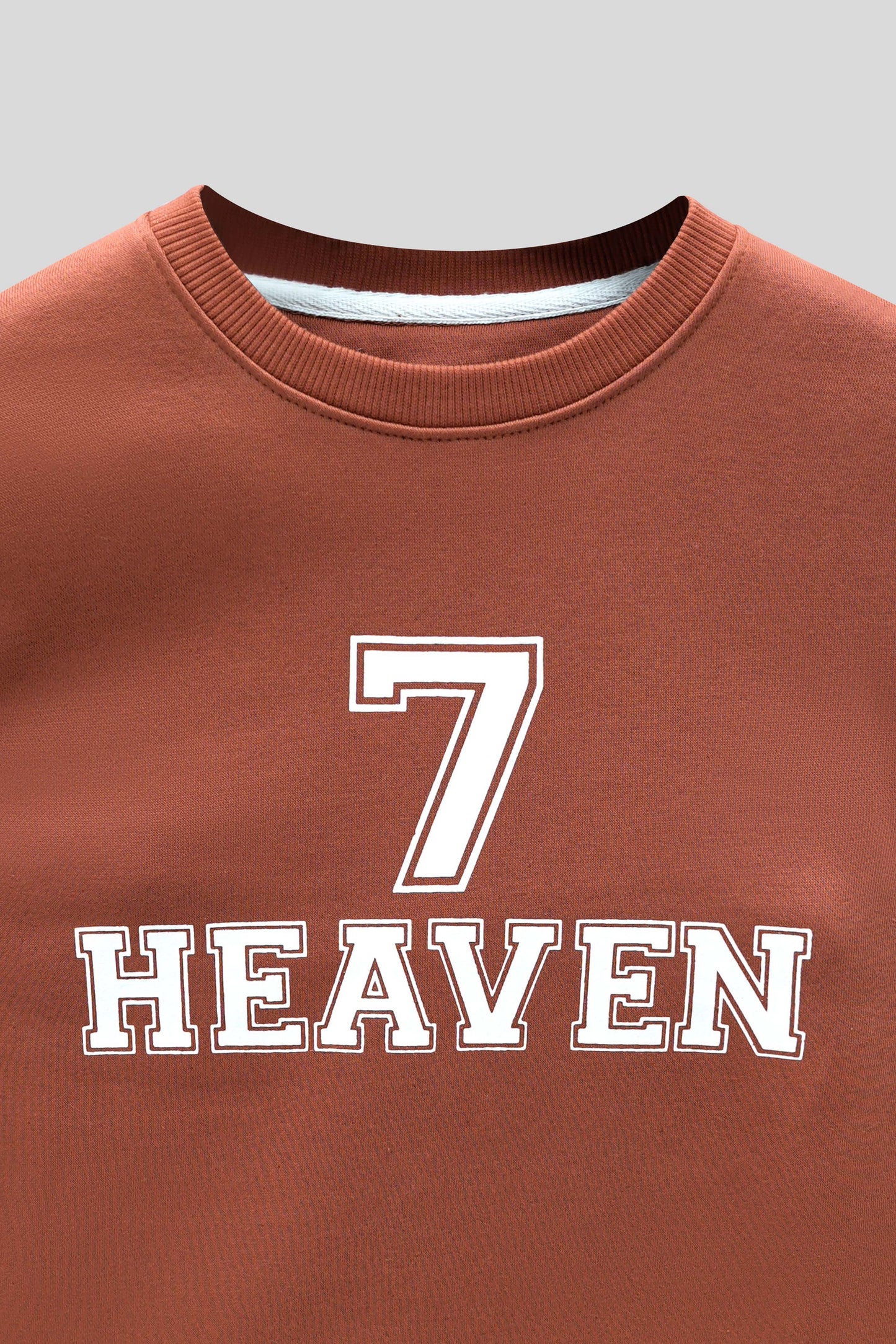 Little Boys’ Sweatshirt - Orange Rust