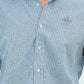 Men Basic Checkered Casual Shirt - Blue