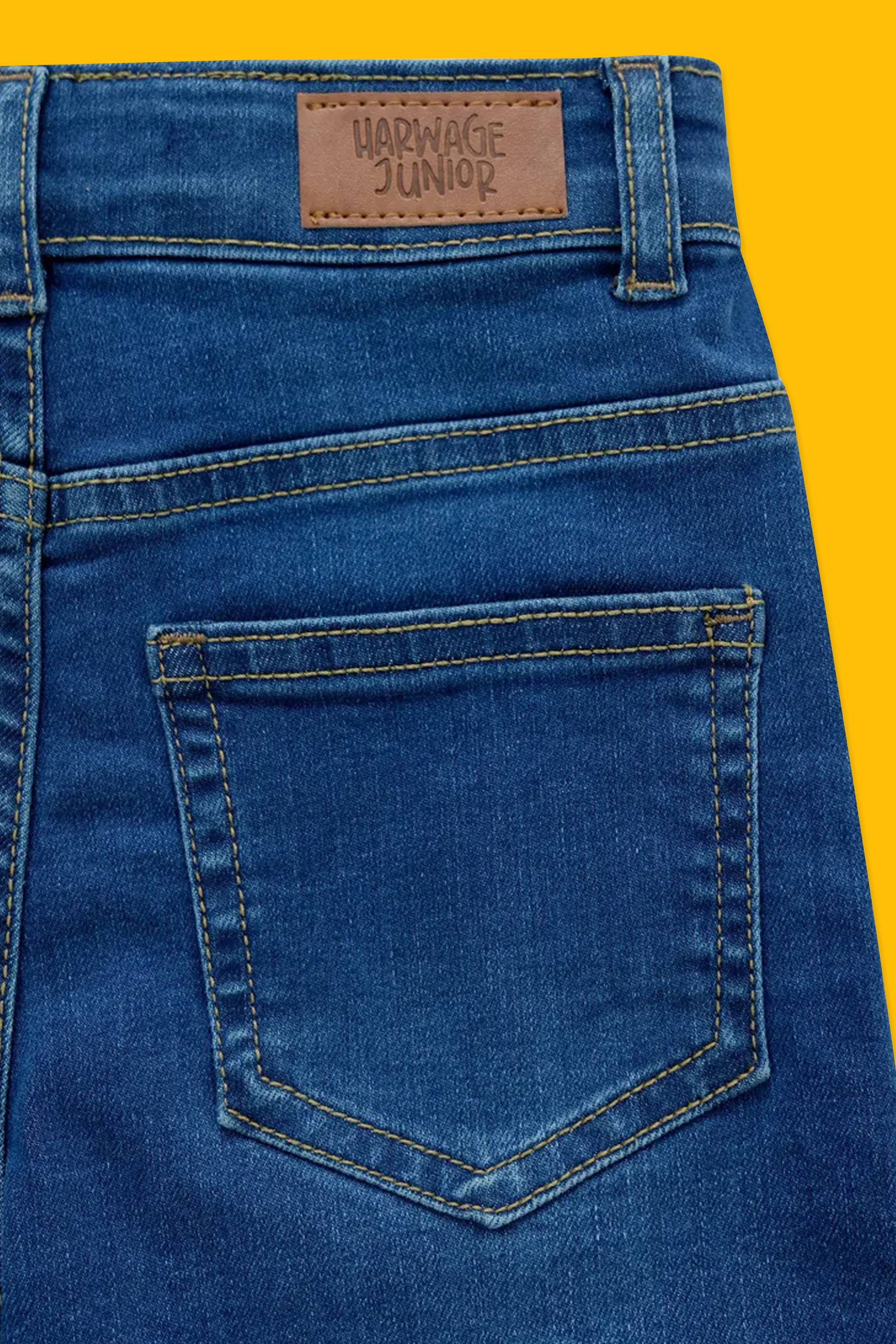 Boy Denim Short - Mid Blue