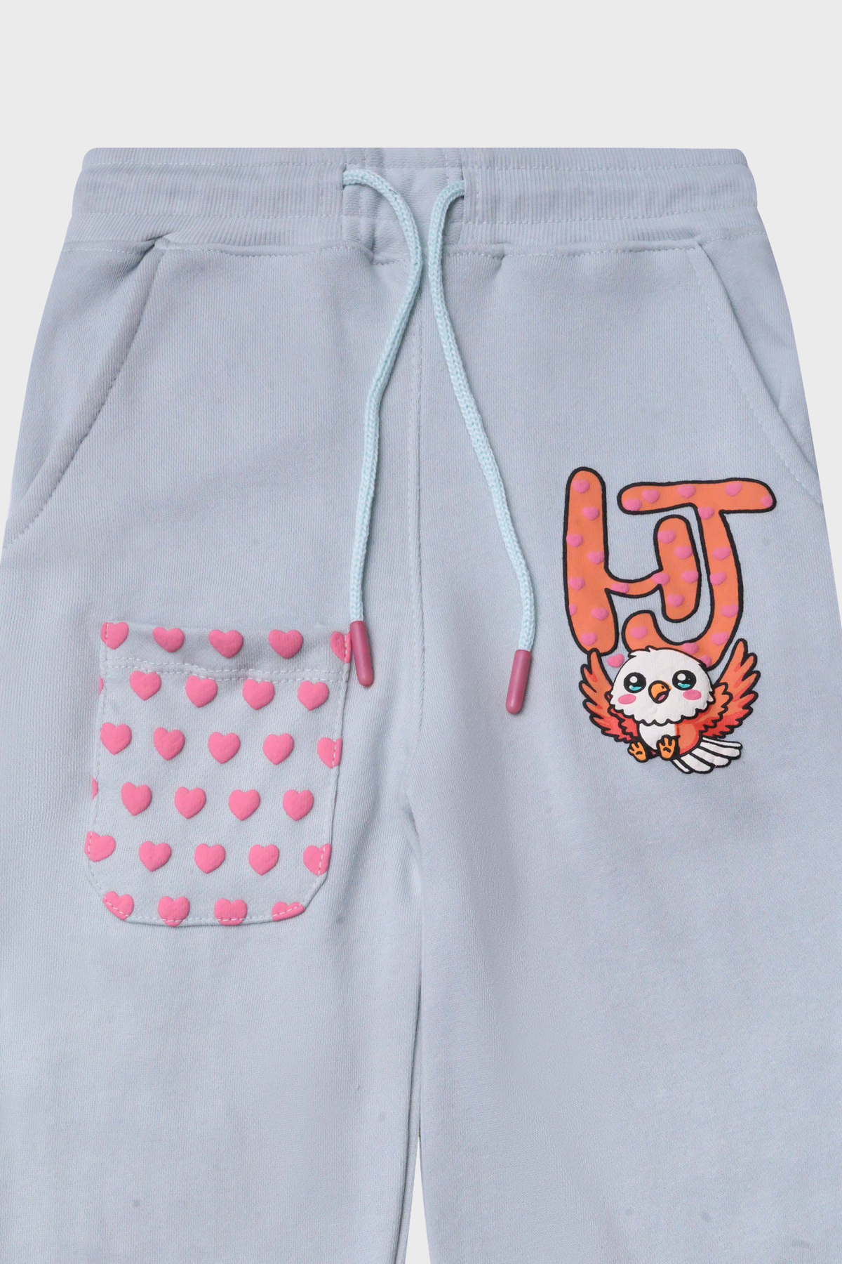 Little Girls Jogger Trouser - Storm Grey