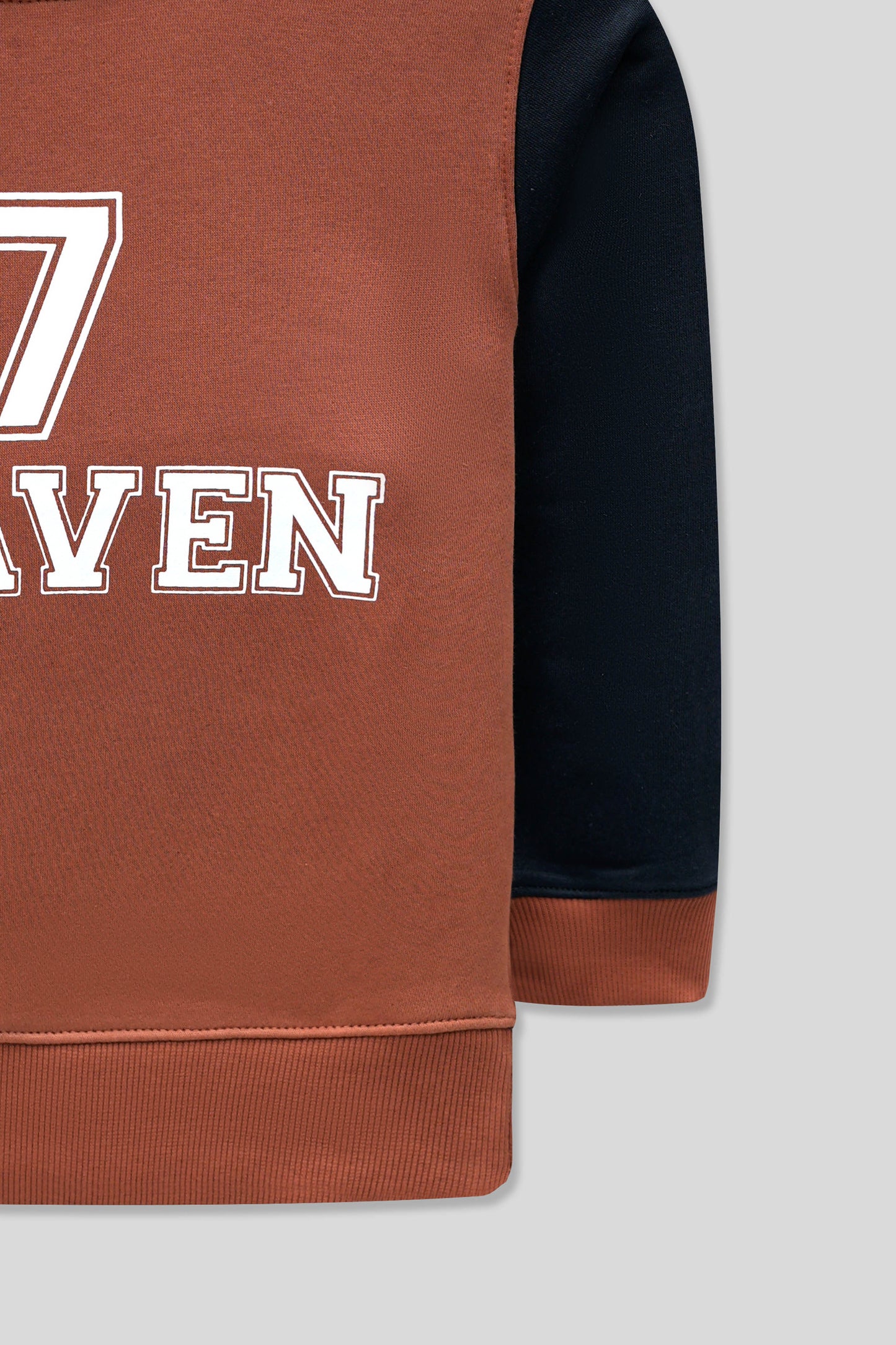 Little Boys’ Sweatshirt - Orange Rust