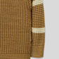 Little Boys R-Neck Wool Cardigan - Honey