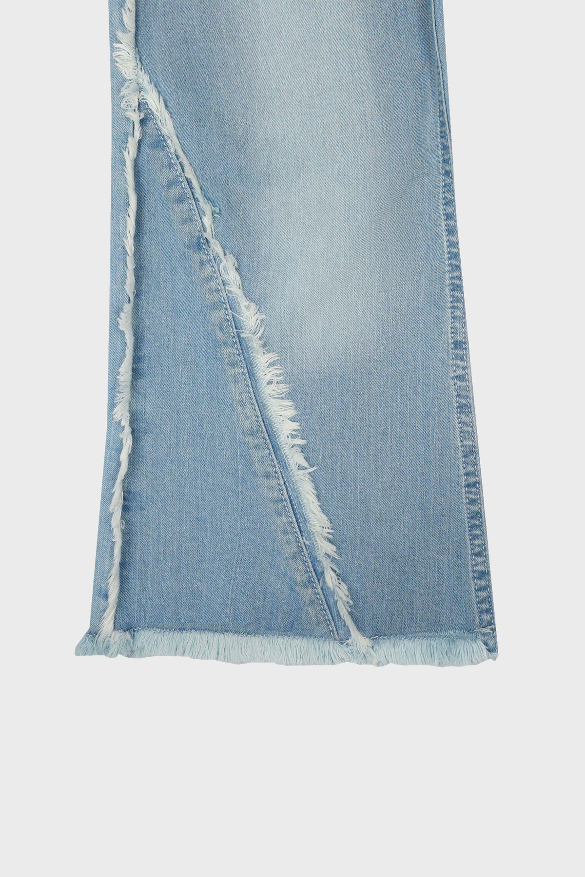 Girls Flared Fit Jeans - Mid Blue