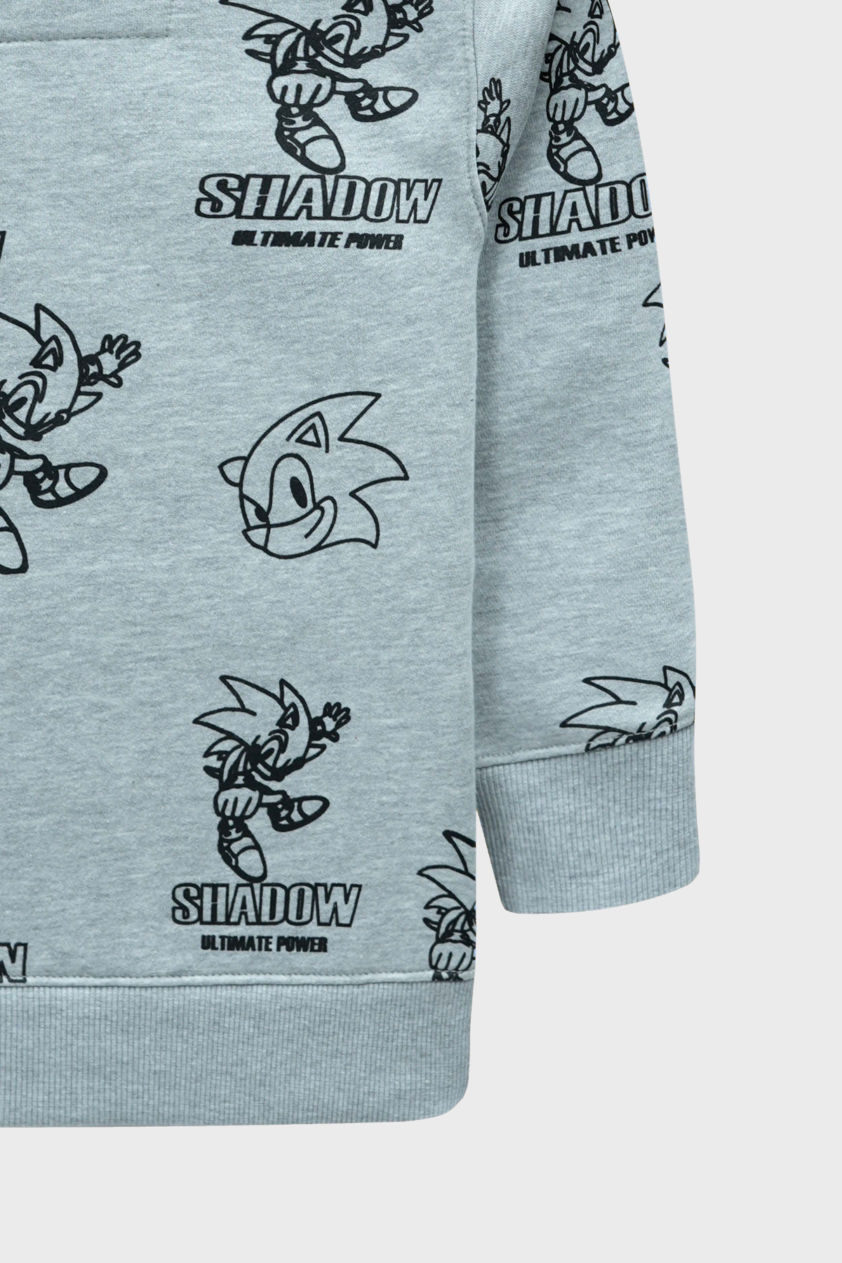 Little Boys Rotary Print Sweatshirt – Haider Grey