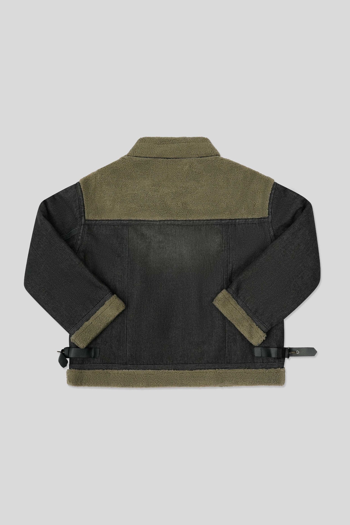 Women’s Fleece-Lined Denim Jacket - Smoky Grey