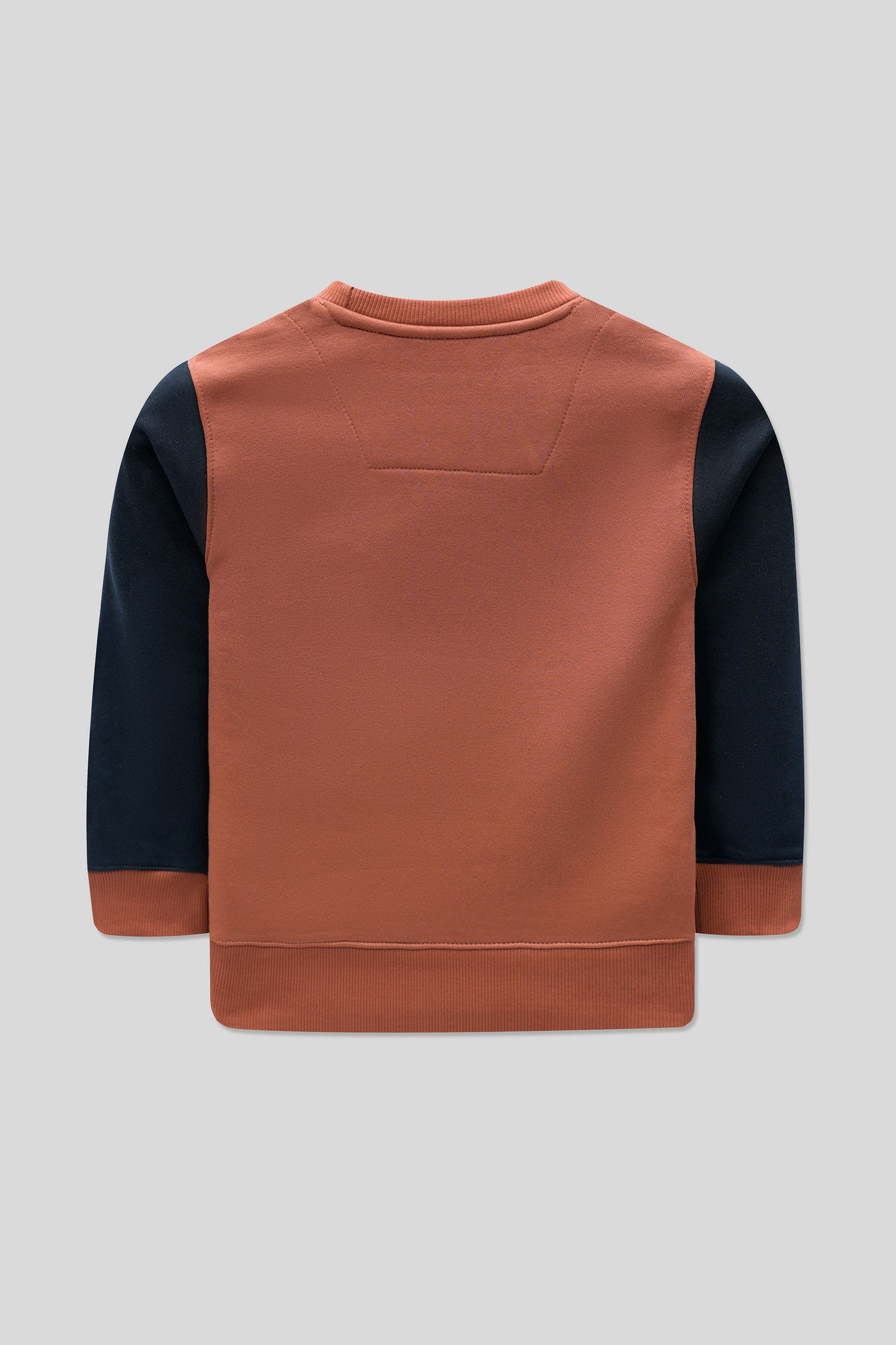 Little Boys’ Sweatshirt - Orange Rust