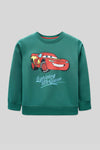 Boys Screen Print Sweatshirt - Evergreen
