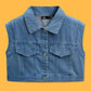 Junior Girls Denim Jacket - Light Wash