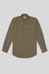 Men’s Classic Casual Shirt - Beige/Black