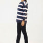Women Sweatshirt Regular Fit - Multi Navy Blue