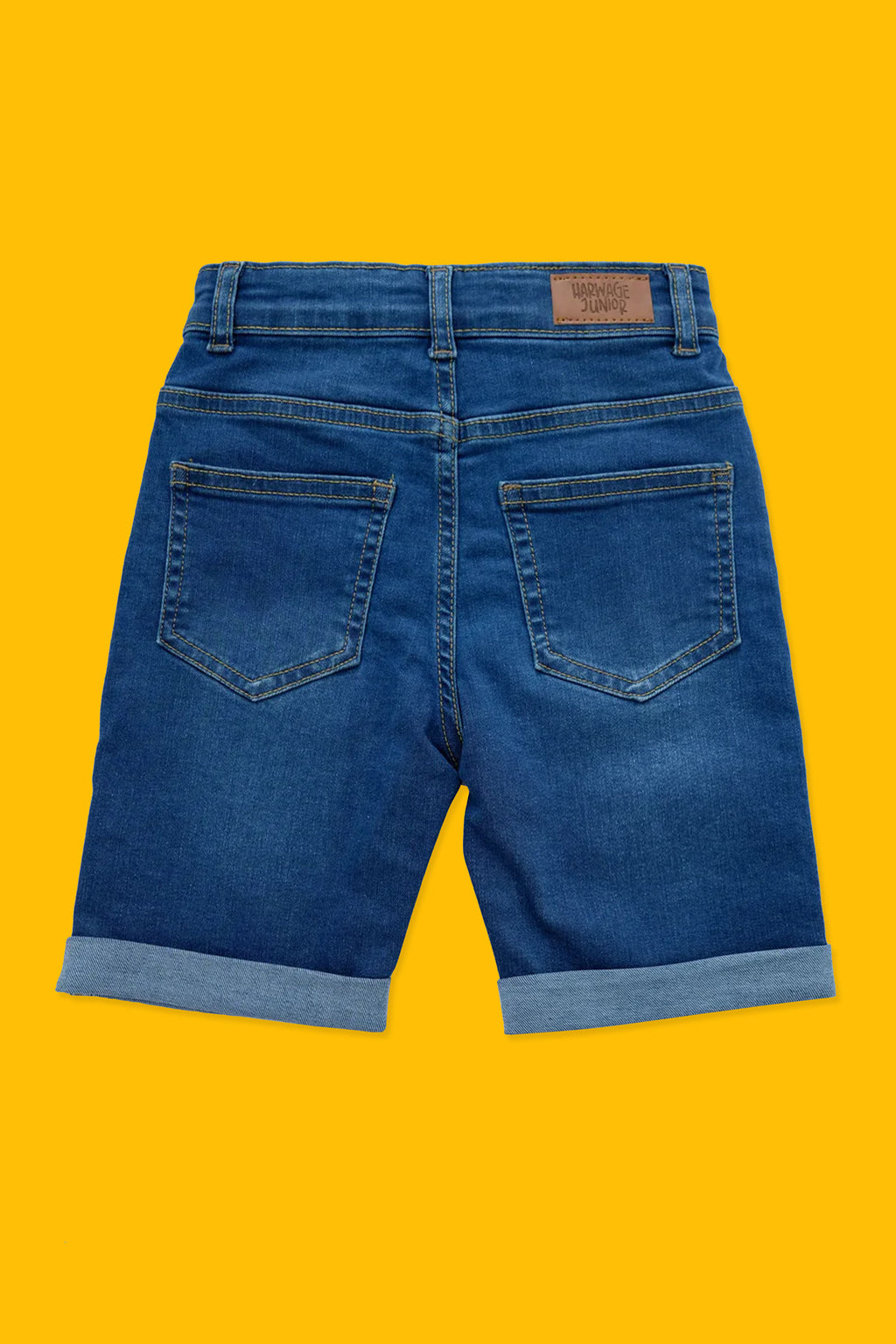 Boy Denim Short - Mid Blue