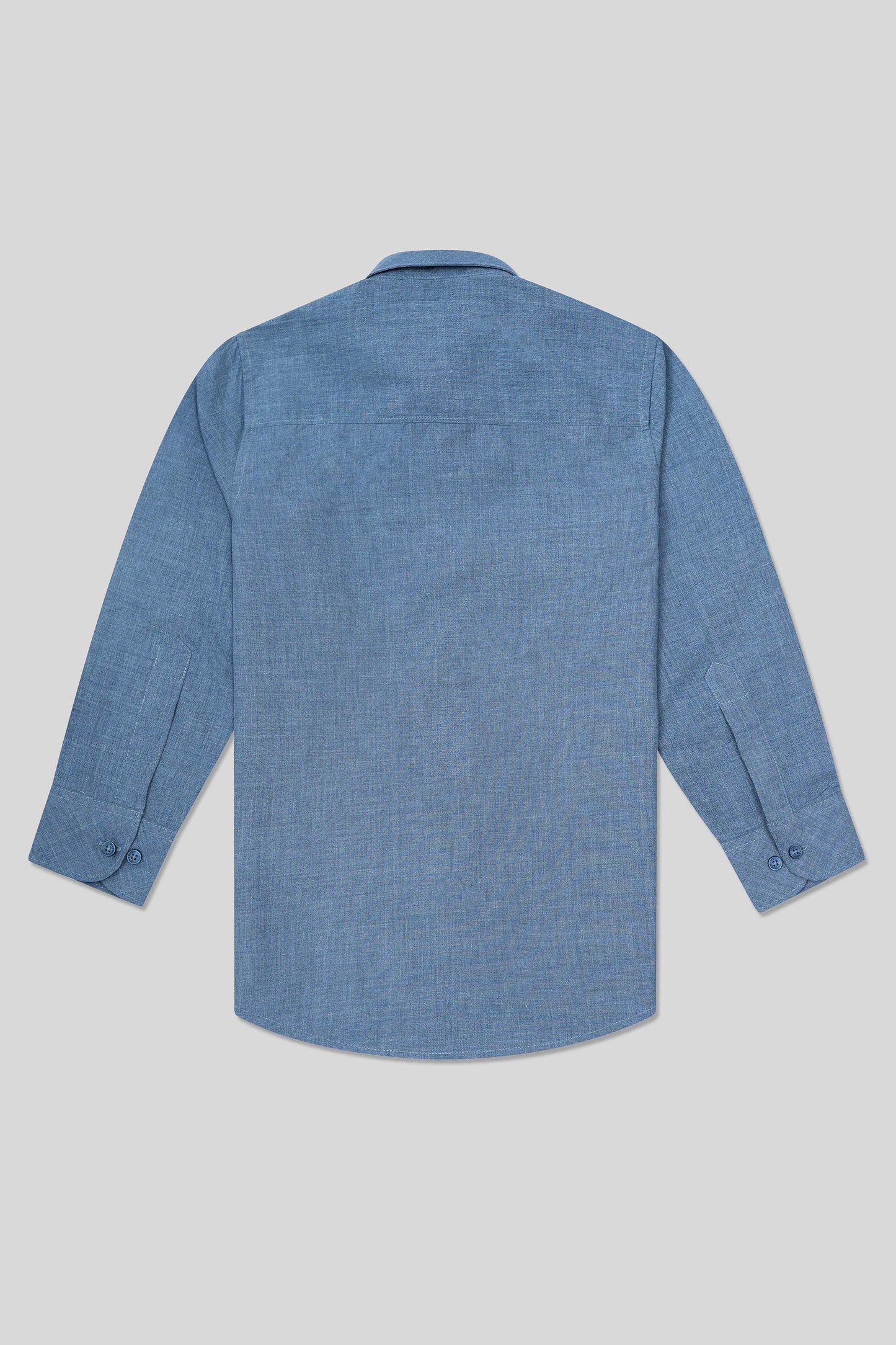 Boys’ Full Sleeves Casual Shirt - Dark Blue