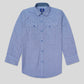 Boys’ Full Sleeves Casual Shirt - Blue