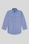 Boys’ Full Sleeves Casual Shirt - Blue