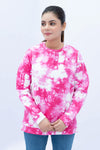 Women Fuchsia Pink Sweatshirt