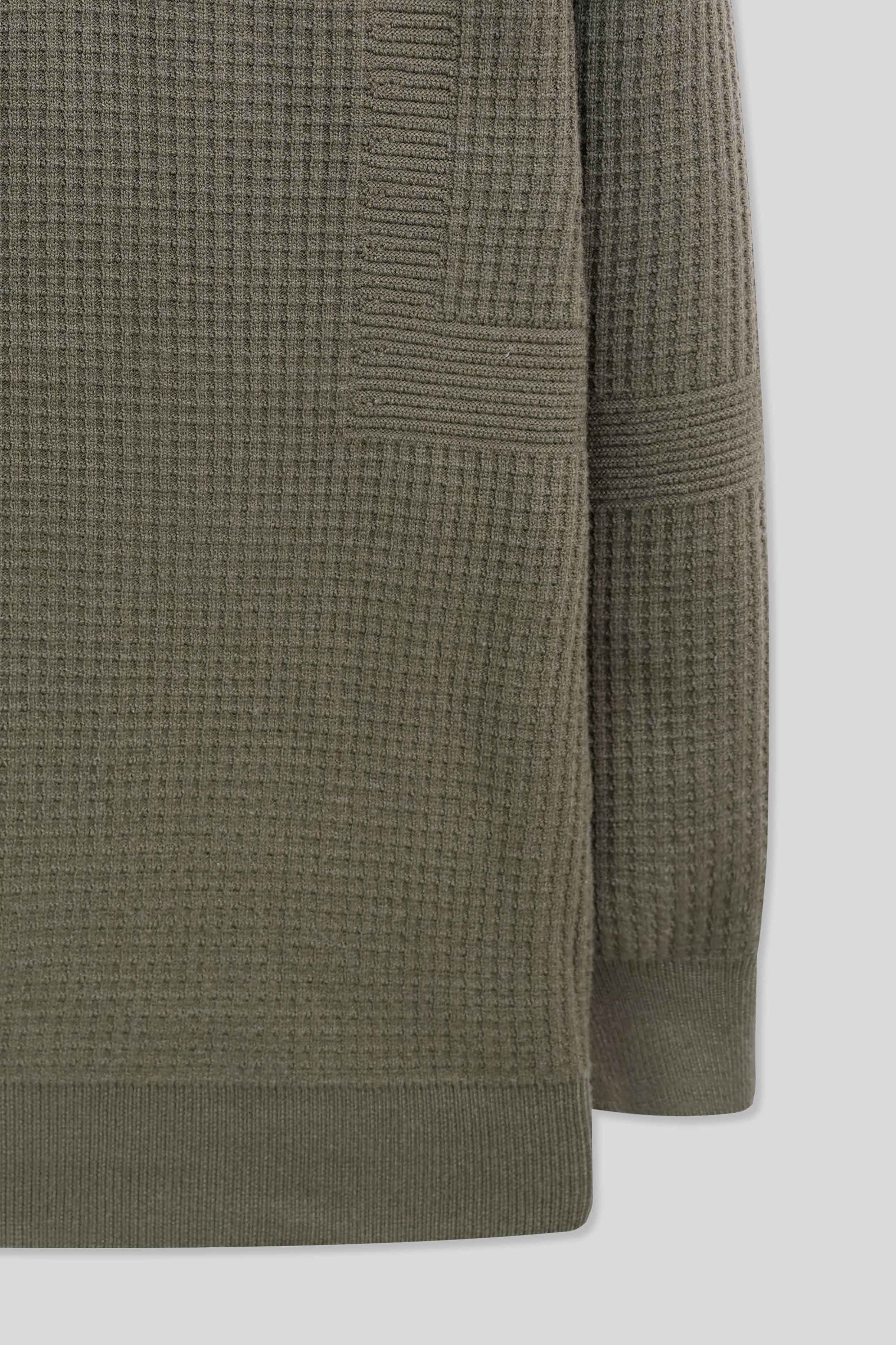 Men Wool Jersey - Olive