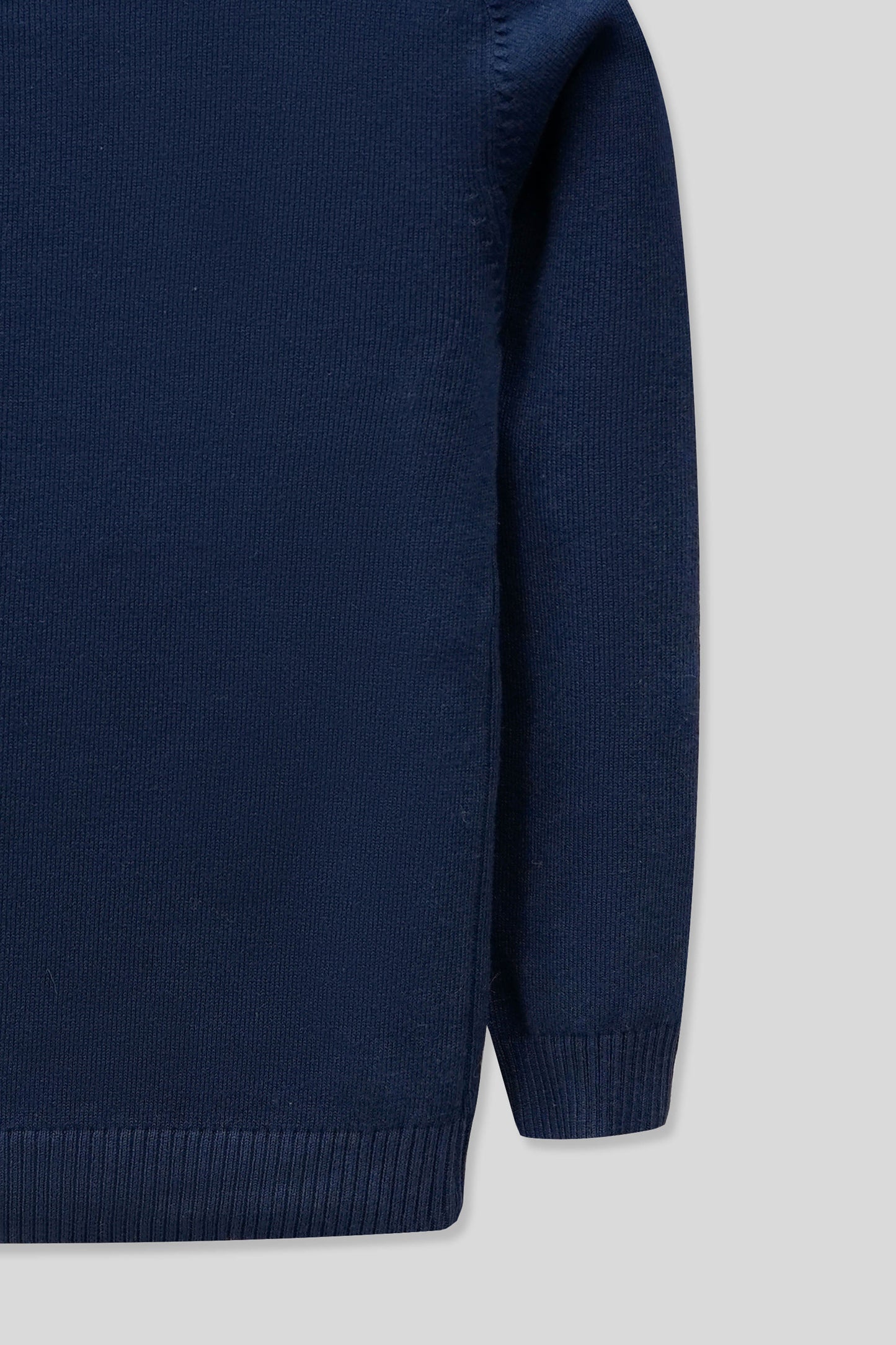 Little Girls’ Cotton Cardigan - Ink Blue