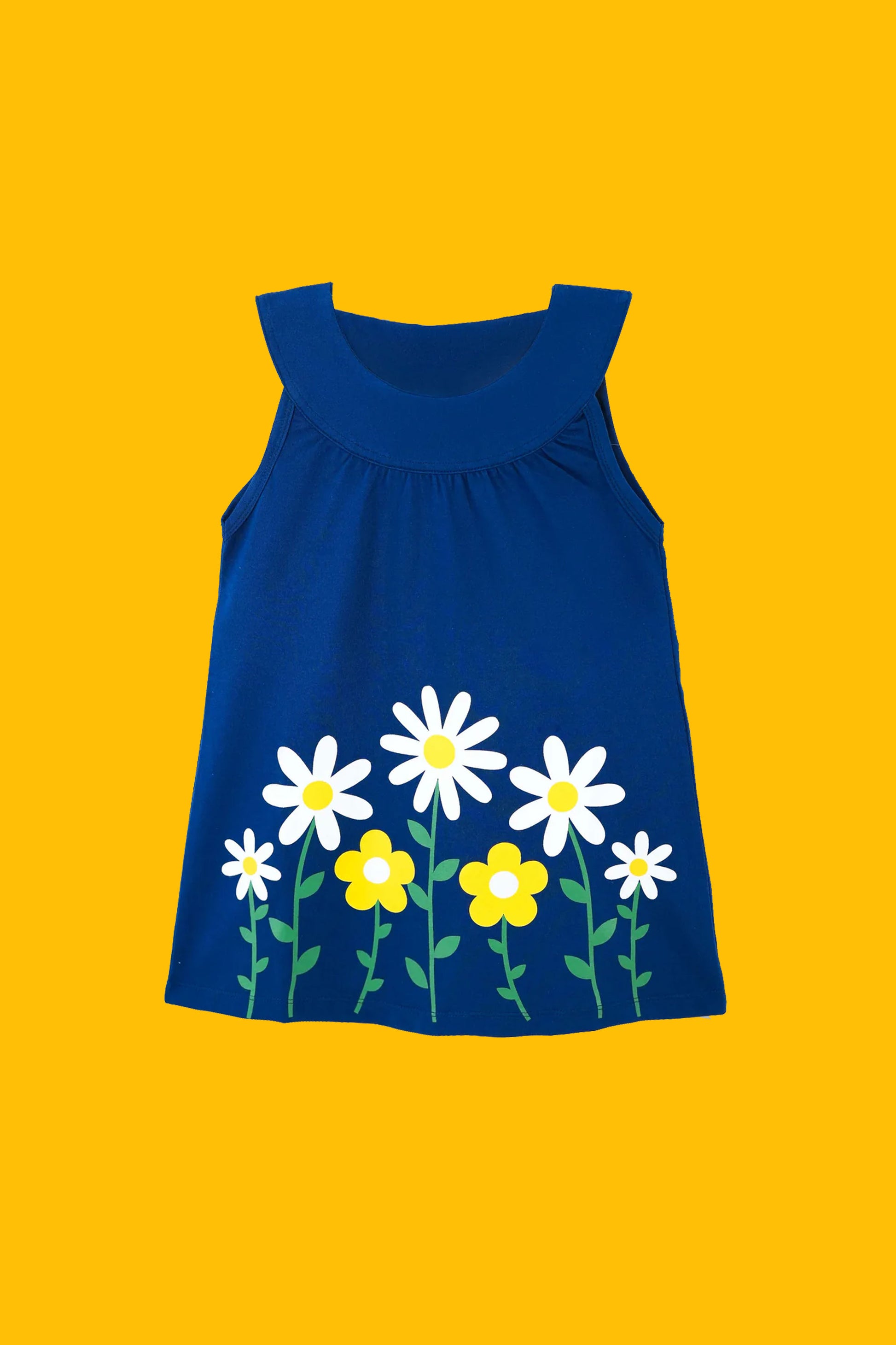 Little Girls' Polyester Graphic T-Shirt - Indigo