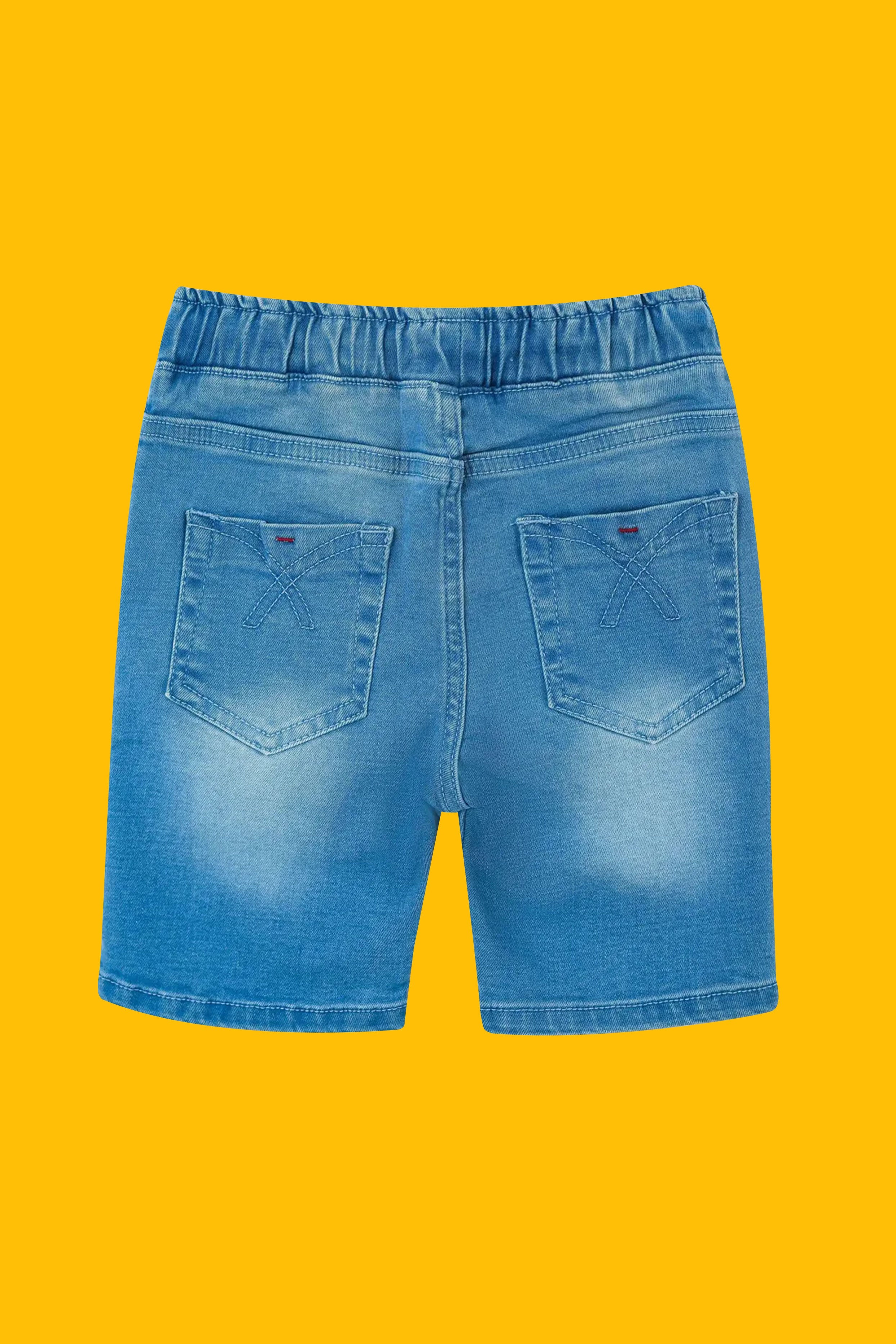 Little Boys' Denim Shorts - light blue