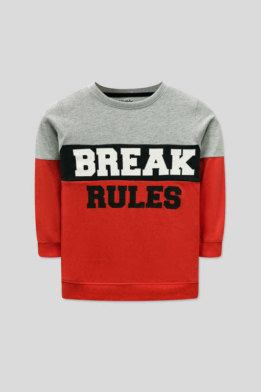 Little Boys’ Two-Piece Outfit - Grey & Black