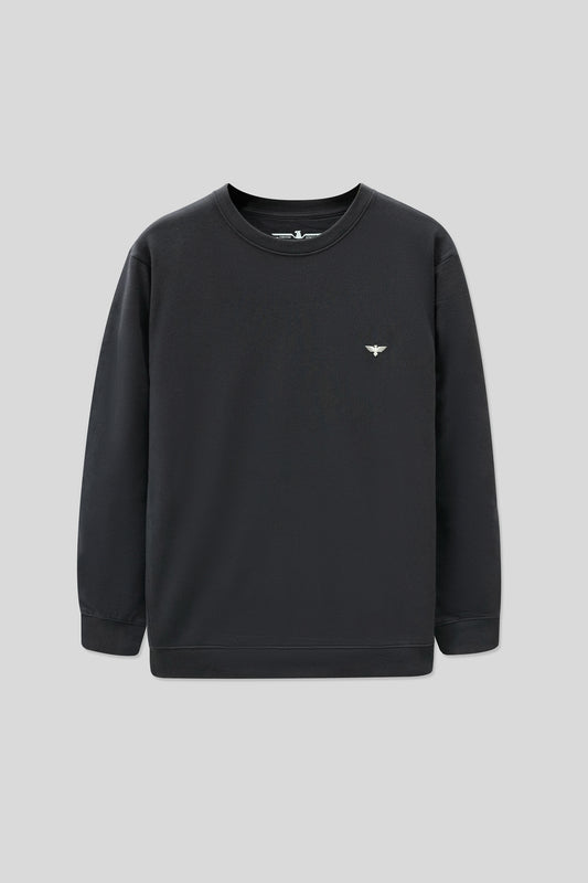 Men’s Oversized Sweatshirt - Charcoal Melange
