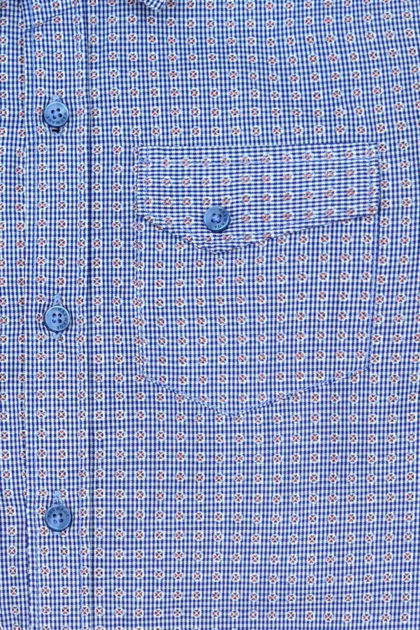 Boys’ Full Sleeves Casual Shirt - Blue