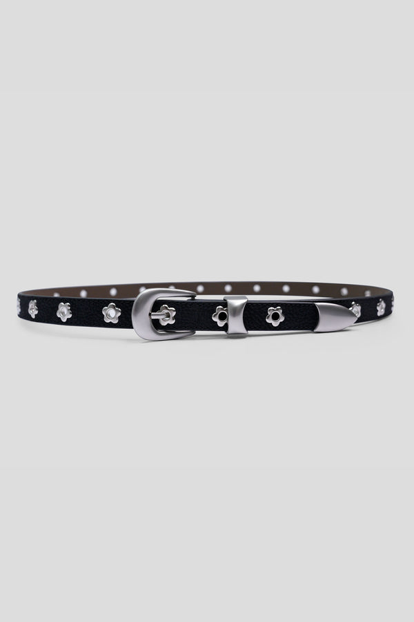 Women Waist Lock Belt - Black