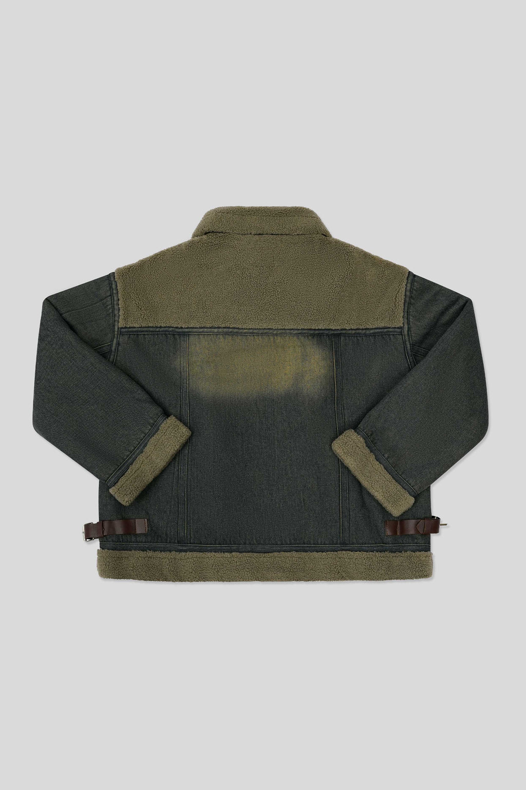 Women’s Fleece-Lined Denim Jacket - Dirty Wash