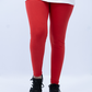 Women Plain Tights – Red