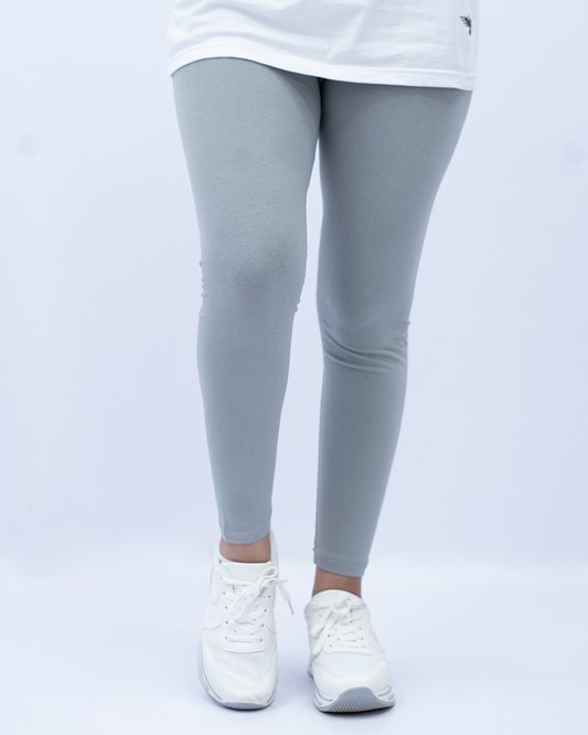Women Plain Tights - Grey