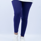 Women Plain Tights - Violet Indigo