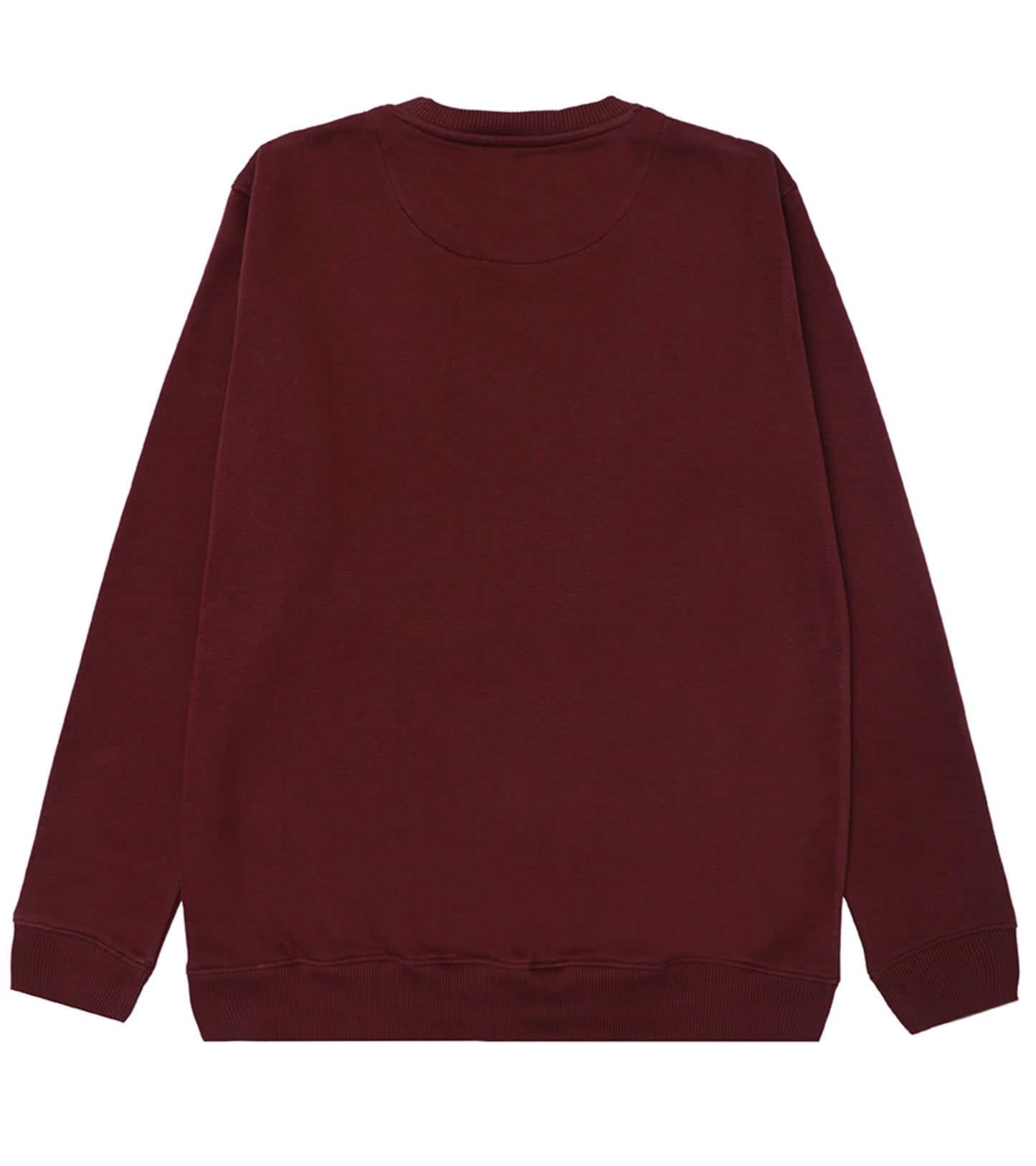 Men Regular Fit Sweatshirt – Maroon - Harwage