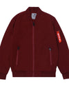 Men Regular Fit Parachute Jacket – Maroon - Harwage