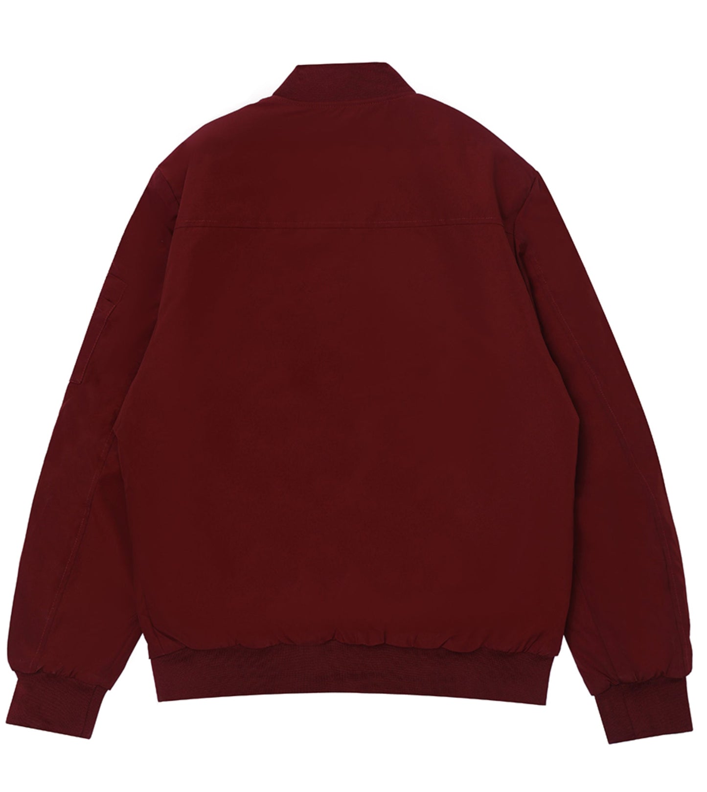 Men Regular Fit Parachute Jacket – Maroon - Harwage