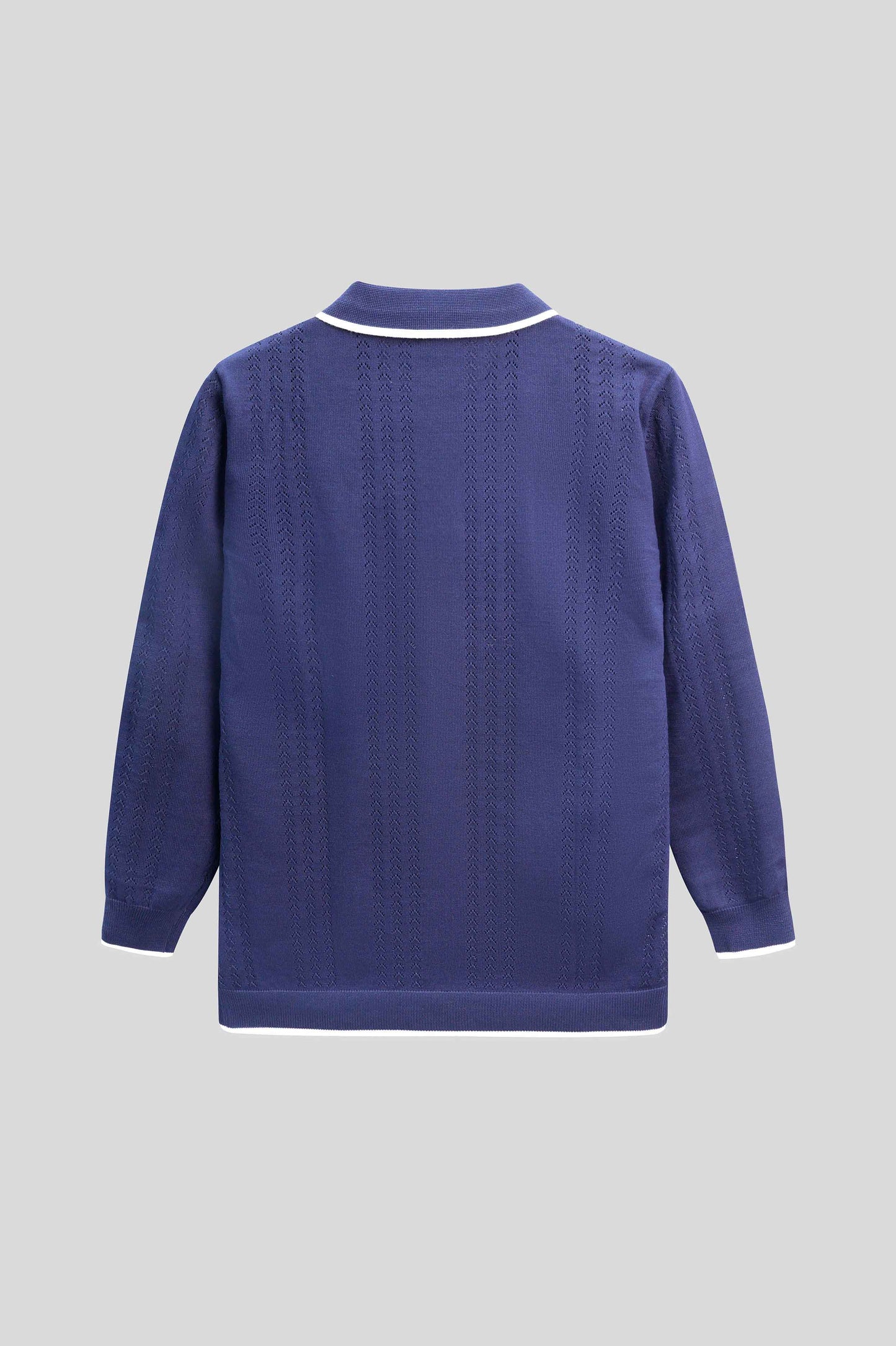 Men Wool Jersey - Navy