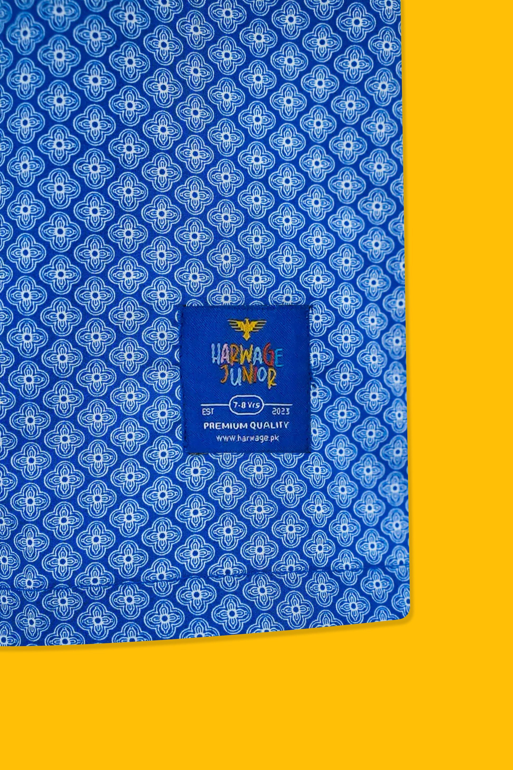 Little Boys' Resort Collar Casual Shirt -  Blue