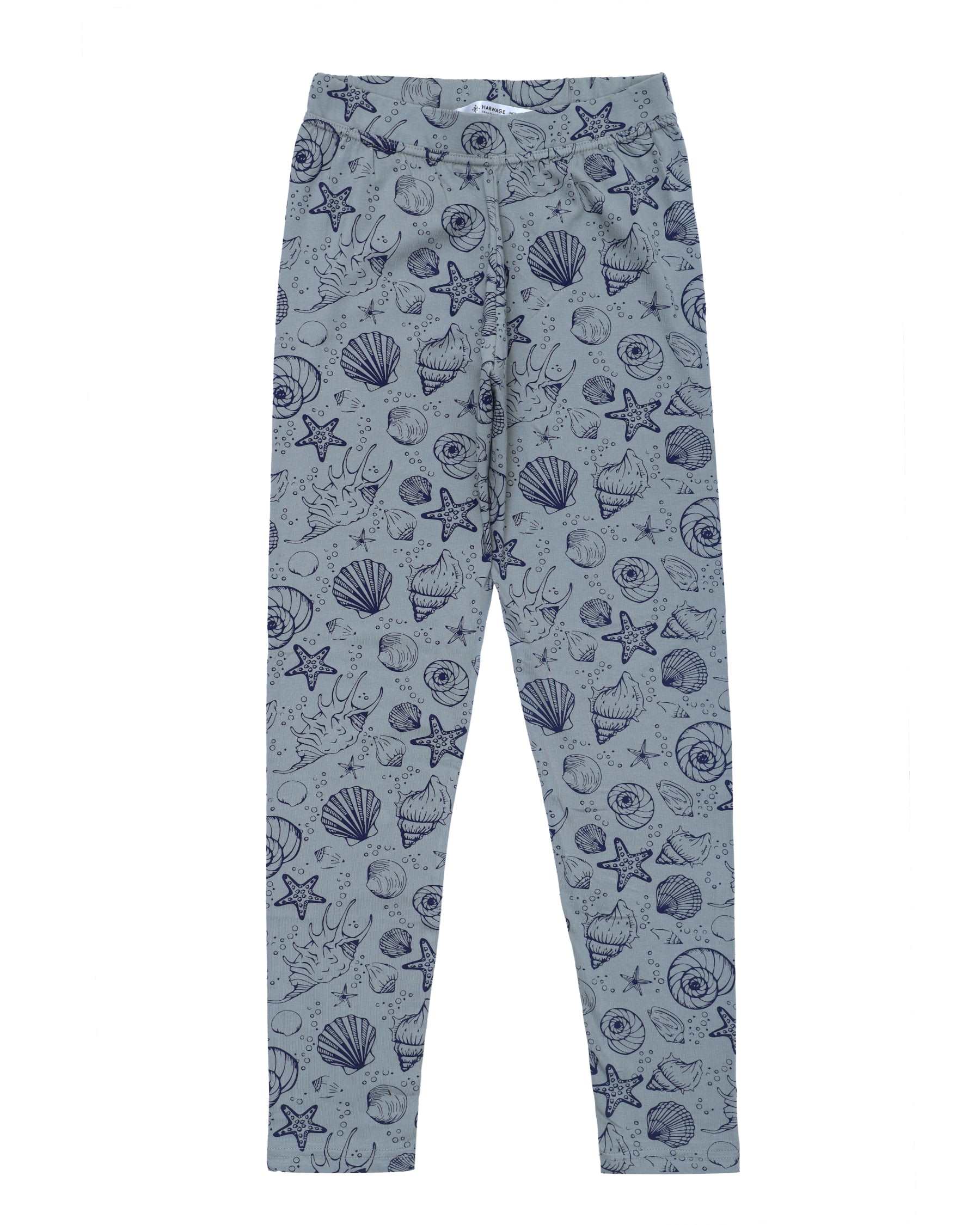 Women Printed Leggings – Grey