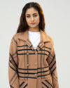 Women Regular Fit Jersey – Beige - Harwage