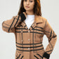 Women Regular Fit Jersey – Beige - Harwage